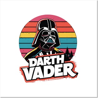 funny darth vader wondering Posters and Art